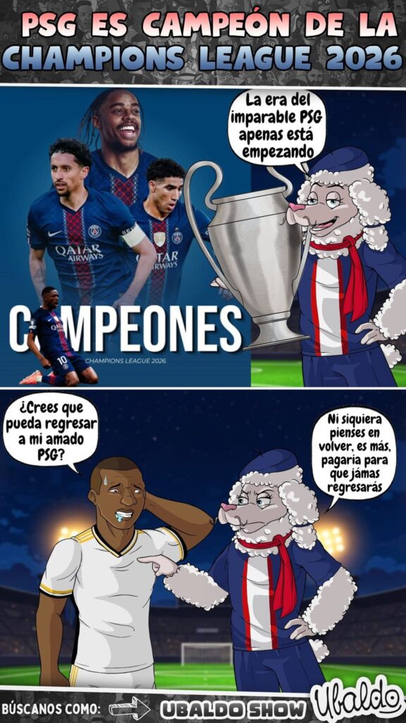 PSG ES CAMPEÓN DE LA CHAMPIONS LEAGUE 2026