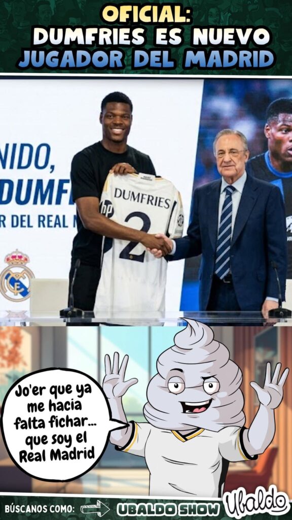 OFICIAL: DUMFRIES ES NUEVO JUGADOR DEL MADRID