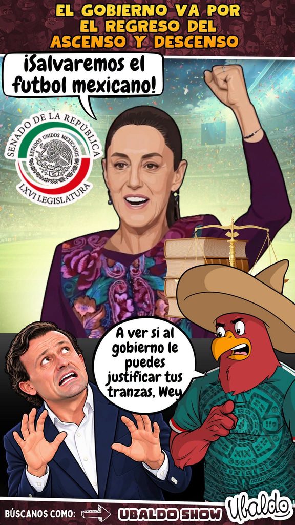 🚨🇲🇽 ¡EL ASCENSO Y DESCENSO YA LLEGÓ HASTA EL SENADO! ⚽🔥