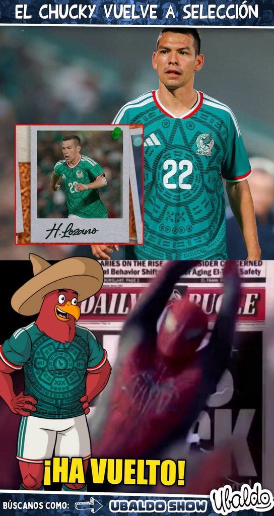 🤩🇲🇽🔥 ¡EEEEEEEL CHUCKY LOZANOOOOOO ESTÁ DE REGRESO EN EL TRI!