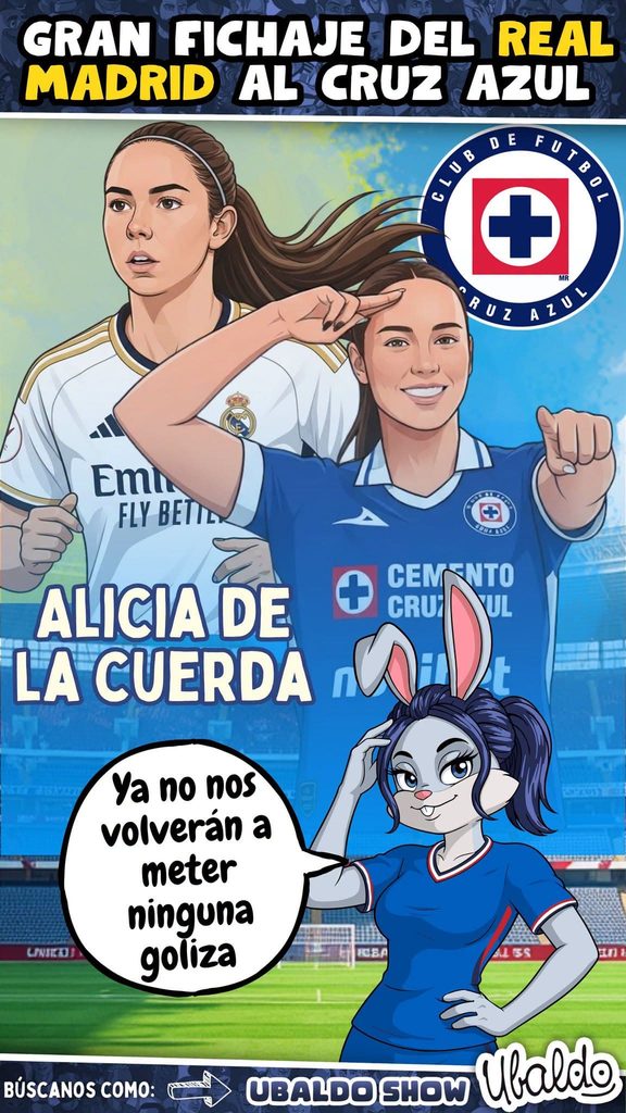🚂💙🇪🇸 ¡DEL REAL MADRID A CRUZ AZUL! FICHAJE INTERNACIONAL PARA LA MÁQUINA FEMENIL 🔥