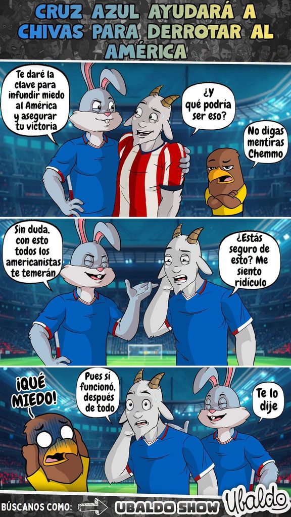 CRUZ AZUL AYUDARÁ A CHIVAS PARA DERROTAR AL AMÉRICA