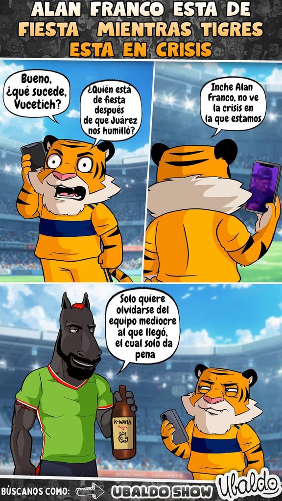 🐯😬 ¡TIGRES EN CRISIS… Y ALAN FRANCO DE FIESTA! 🍾