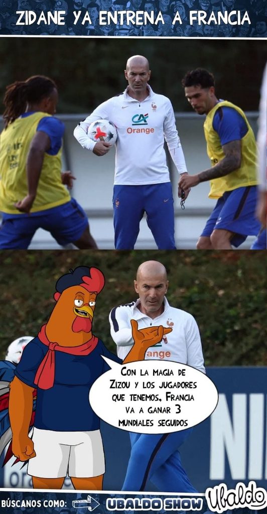 🇫🇷👏🏻 ¡ZIDANE YA TOMÓ EL MANDO DE FRANCIA!