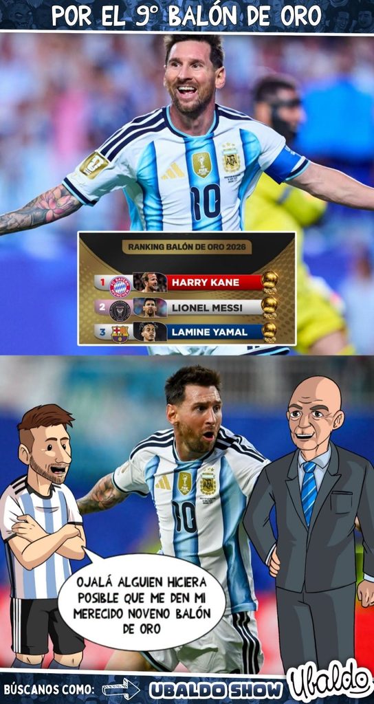 🐐🥇 ¡MESSI VA POR EL NOVENO BALÓN DE ORO! 🔟