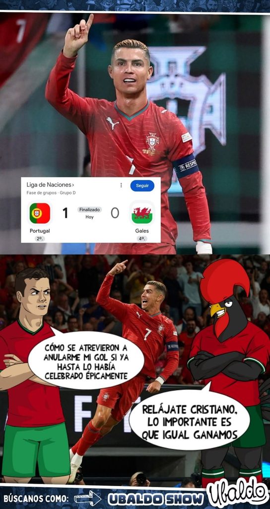 🇵🇹💪🏻 ¡PORTUGAL GANÓ, PERO LE ANULARON UN GOLAZO A CR7! 😩