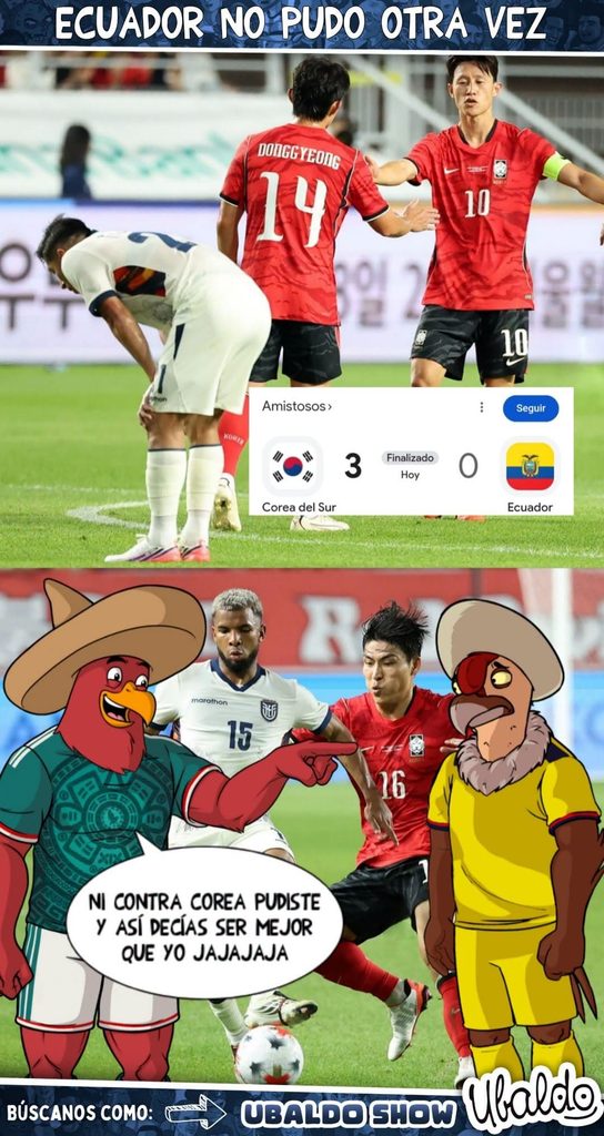 😂🇪🇨 ¡NO SE CANSAN DE PERDER!