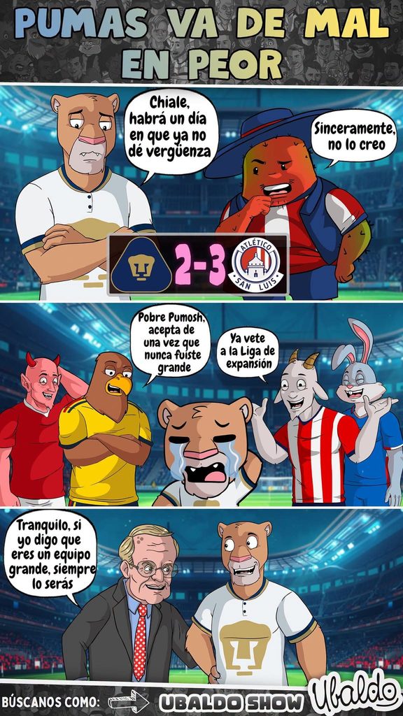 😰🐾 ¡PUMAS SIGUE SIN LEVANTAR!