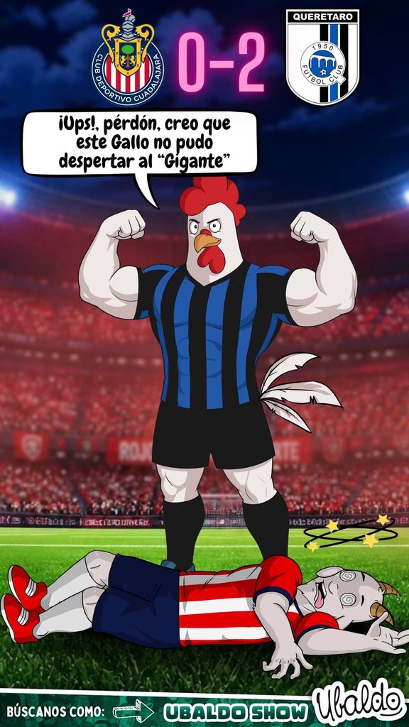 🐓🔥 ¡GOLPAZO DE LOS GALLOS EN EL AKRON!