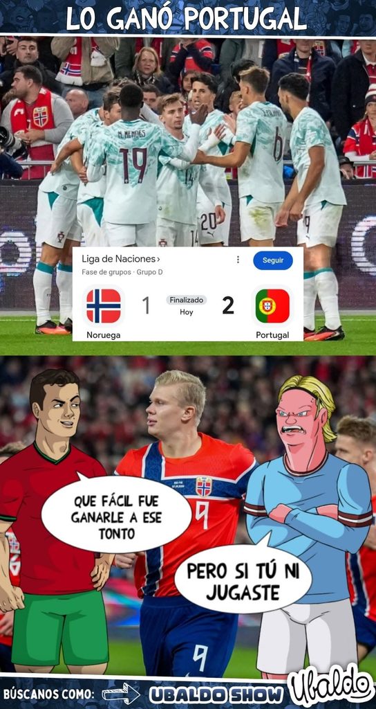 😅😎 ¡CR7 LE GANÓ A HAALAND… Y SIN JUGAR! 🇵🇹