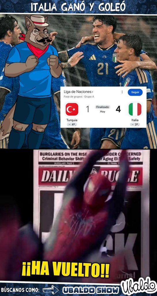 🇮🇹🔥 ¡ITALIA DESPERTÓ… Y METIÓ CUATRO!