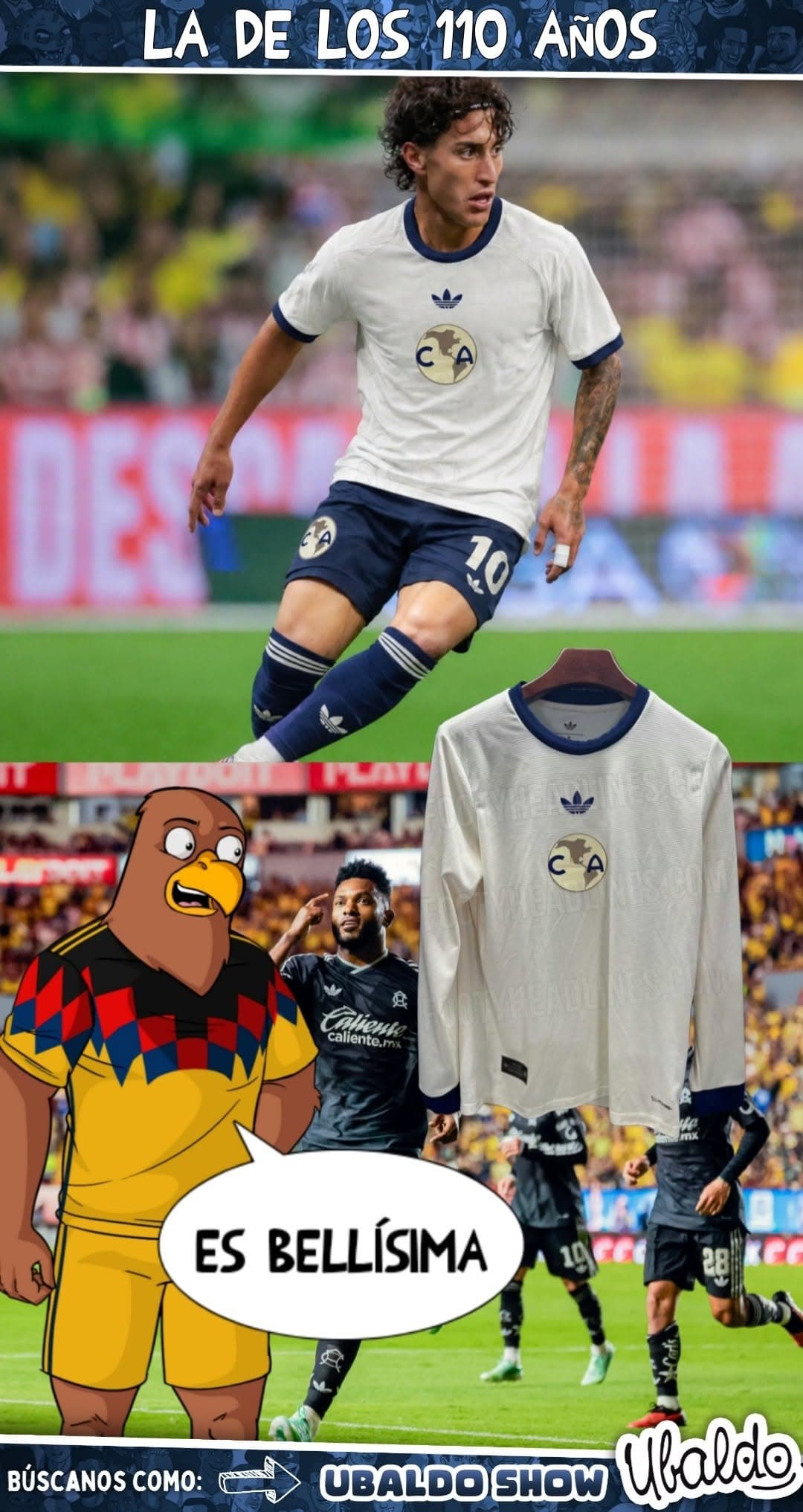 😍🦅 ¡QUÉ CHULADA DE JERSEY DEL MÁS GRANDE!