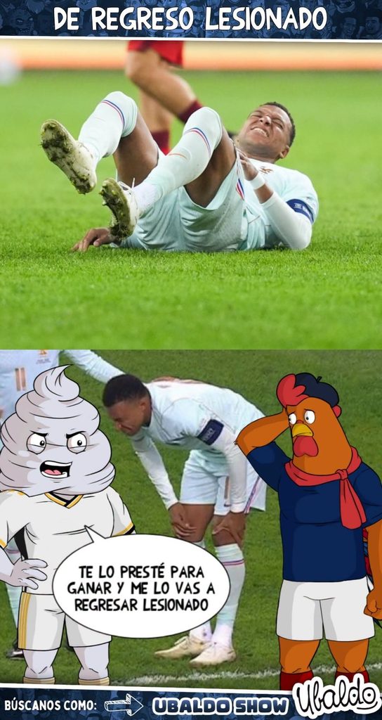 😩🚑 ¡SE LESIONÓ MBAPPÉ CON FRANCIA!