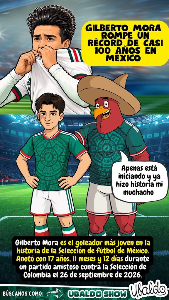 🔥🇲🇽 ¡GILBERTO MORA YA HIZO HISTORIA CON MÉXICO!
