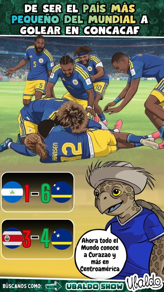🇨🇼🔥 ¡CURAZAO SIGUE HACIENDO HISTORIA!
