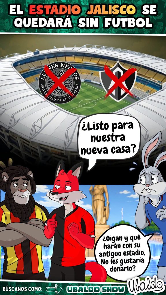 🏟️😱 ¿EL ESTADIO JALISCO PODRÍA QUEDARSE SIN SUS PRINCIPALES INQUILINOS?