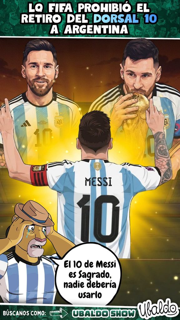 🇦🇷🔟 ¡LA 10 DE MESSI NO PODRÁ RETIRARSE PARA SIEMPRE!