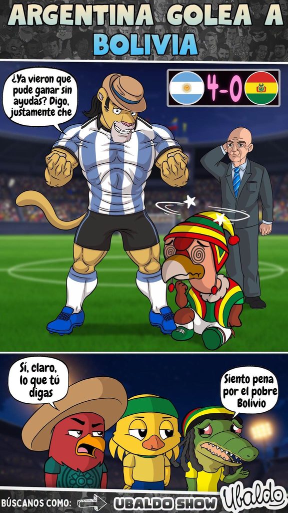 😂🇦🇷 ¡ARGENTINA NO TUVO PIEDAD CON BOLIVIA! 🇧🇴💥