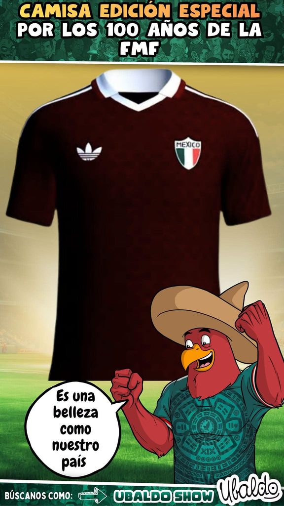 🇲🇽🍷 ¡MÉXICO VOLVERÍA A SUS ORÍGENES CON UN JERSEY MUY RETRO!