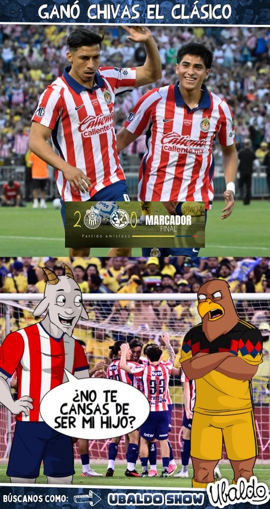 😎🐐 ¡AMÉRICA, ETERNO HIJO DE CHIVAS! 🦅😂