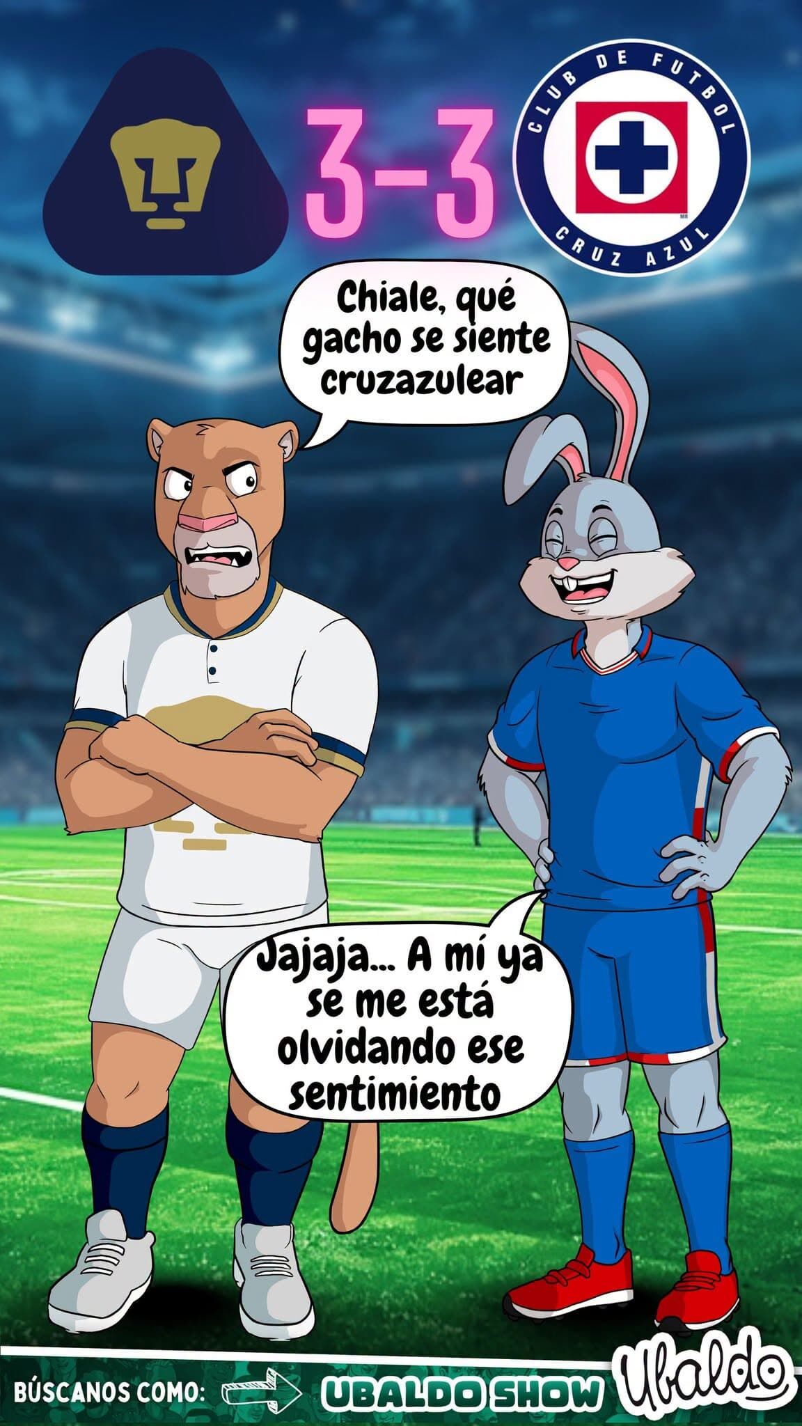 😂🐾 ¡PUMAS SE CRUZAZULEÓ CONTRA EL PROPIO CRUZ AZUL! ¡TENÍA EL TRIUNFO EN LA BOLSA Y TERMINÓ REGALÁNDOLO! 🚂💀
