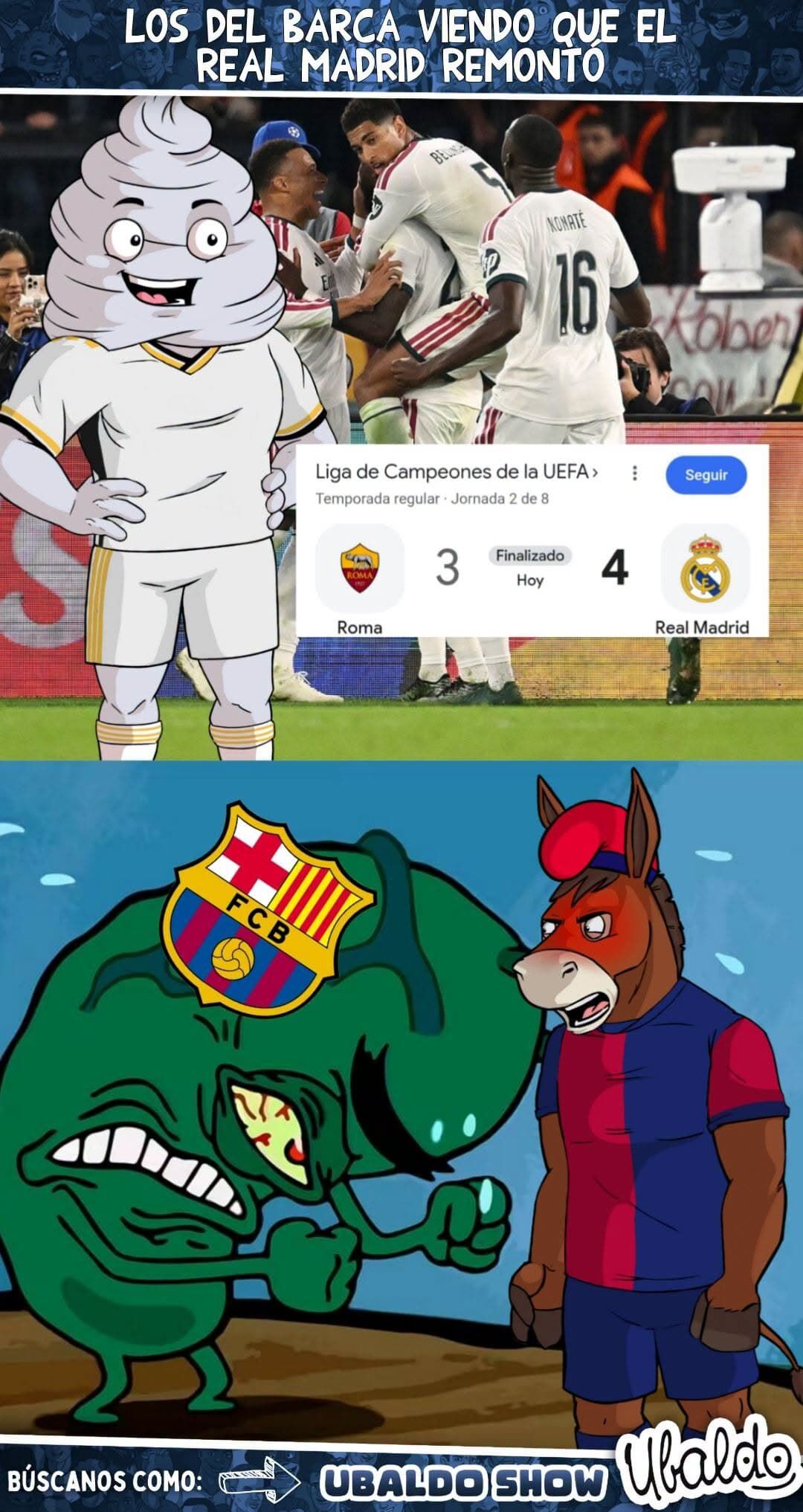 😎⚪ ¡EL REAL MADRID LE ARRUINÓ LA FIESTA AL ANTIMADRIDISMO! ¡YA CELEBRABAN SU DERROTA Y TERMINARON SOPORTANDO UNA REMONTADA ÉPICA! 😂🔥
