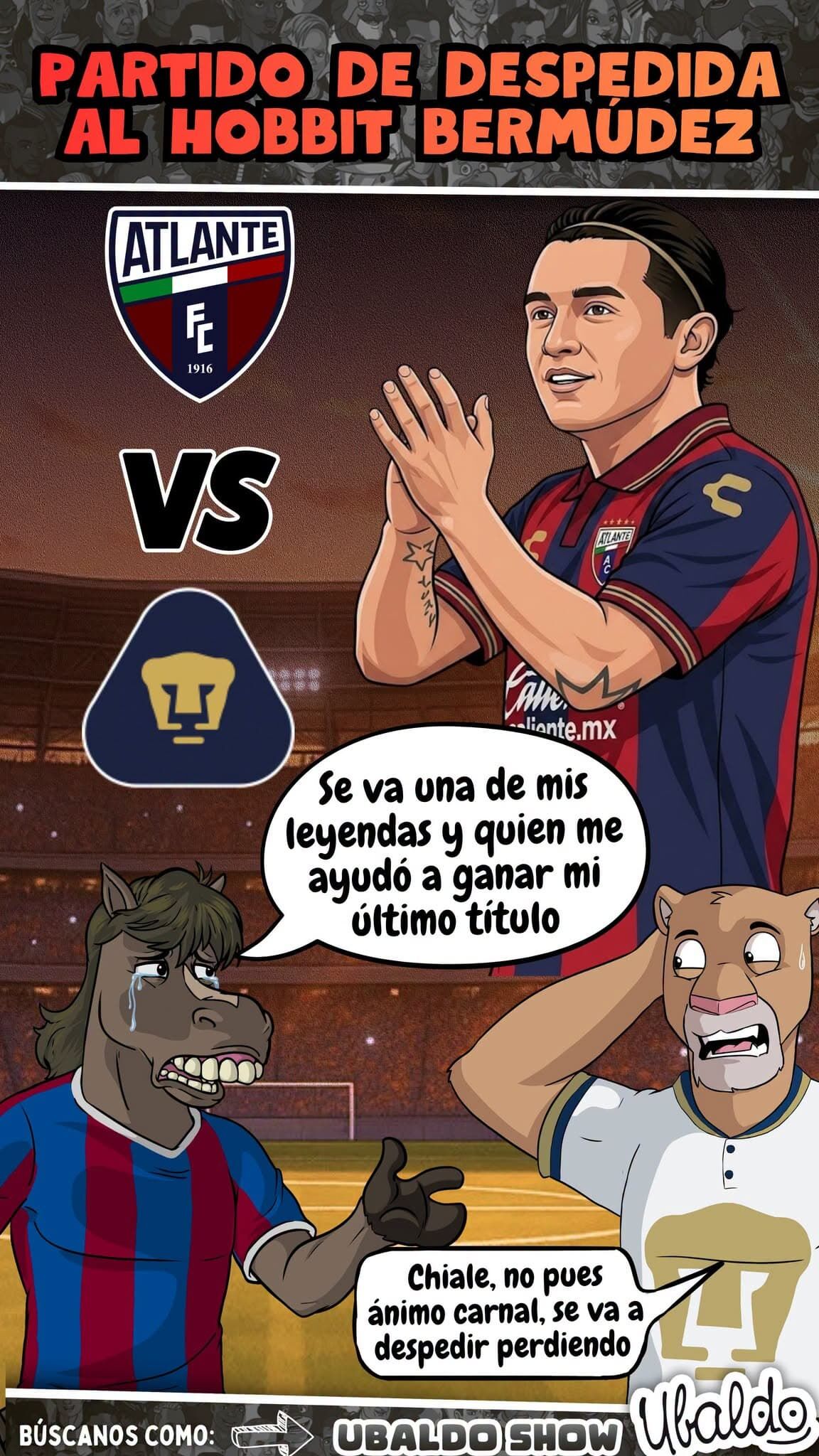 🐎🥹 ¡ATLANTE DESPIDIÓ A SU LEYENDA Y PUMAS LE ARRUINÓ LA FIESTA! ¡EL HOBBIT RECIBIÓ SU HOMENAJE, PERO LOS FELINOS SE LLEVARON LA VICTORIA! 🐱😂⚽