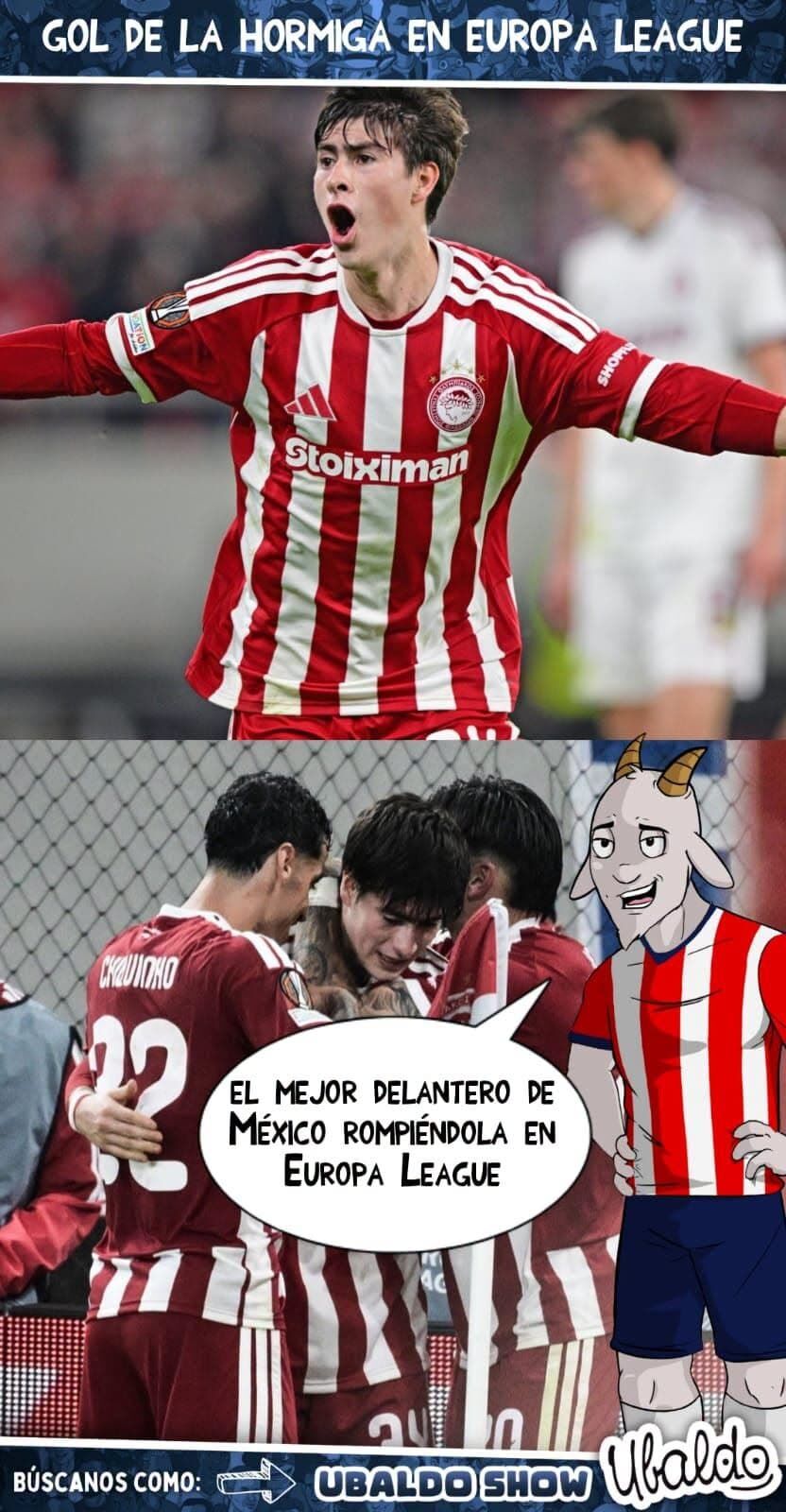 🐜🔥 ¡LA HORMIGA GONZÁLEZ VOLVIÓ A PICAR EN EUROPA! ¡ENTRÓ DE CAMBIO Y LE DIO EL TRIUNFO AL OLYMPIACOS EN LA EUROPA LEAGUE! 🇲🇽🇬🇷⚽