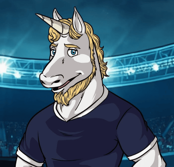 🦄🏴 Conoce a Scott: el unicornio escocés que juega con falda y humilla defensas ⚽🔥