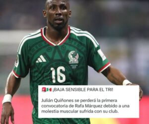 ❌🇲🇽😩 ¡EL TRI ARRANCARÁ LA ERA RAFA MÁRQUEZ SIN SU MEJOR MEXICANO!