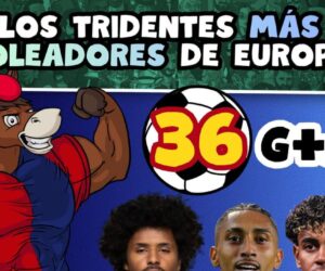 🔥⚽ ¡LOS TRIDENTES MÁS GOLEADORES DE EUROPA! 😳