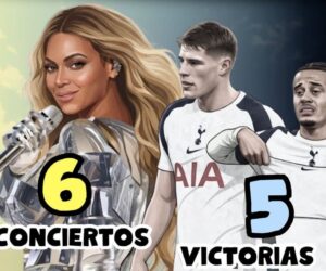 😂🎤 ¡BEYONCÉ HA FESTEJADO MÁS EN CASA DEL TOTTENHAM QUE LOS SPURS! 😭⚽