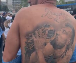 🤯🇦🇷 ¡LLEVÓ SU AMOR POR MESSI A OTRO NIVEL!