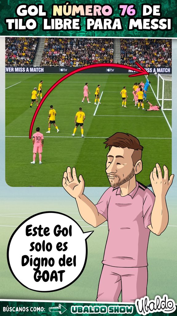 ⚽🐐 MESSI SIGUE HACIENDO MAGIA CON LOS TIROS LIBRES