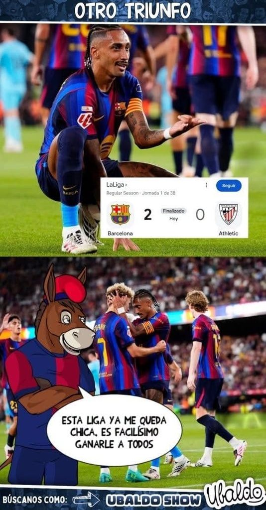 🔵🔴🔥 ¡EL BARÇA SIGUE IMPARABLE!