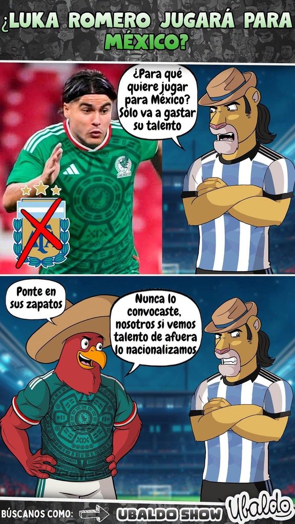 🇲🇽👀 ¡LUKA ROMERO PODRÍA CAMBIAR A ARGENTINA POR MÉXICO! 💣