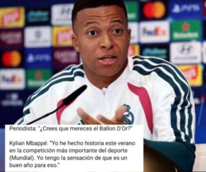 😂🏆 ¡POBRE CRIATURA! MBAPPÉ TODAVÍA CREE QUE GANARÁ EL BALÓN DE ORO 🥱
