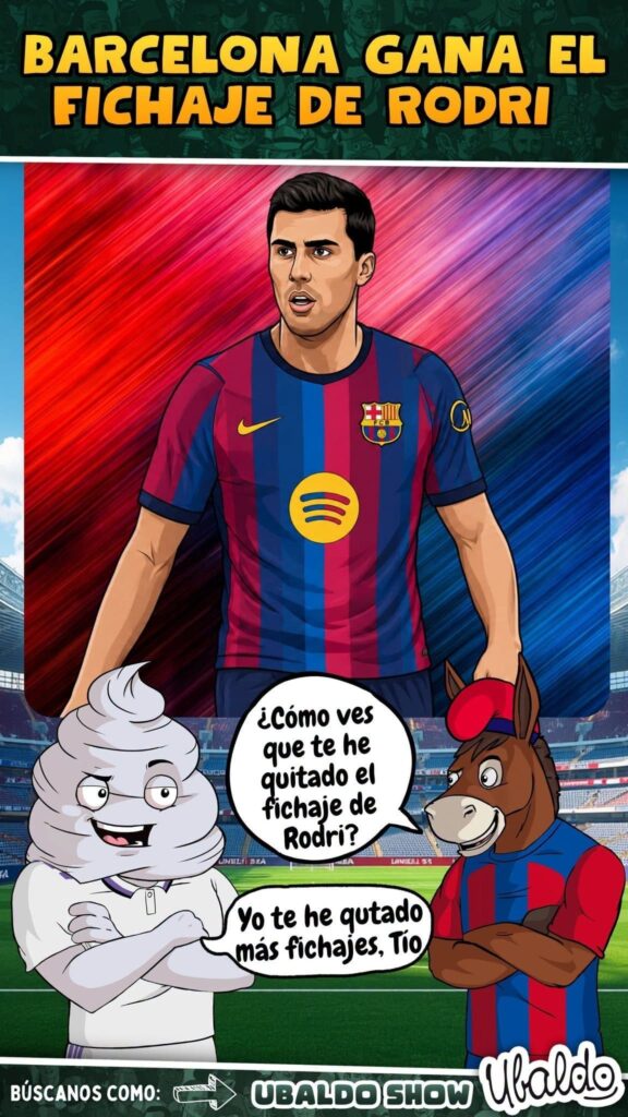 🚨🔵🔴 ¡BOMBAZO: ¿RODRI AL BARCELONA?!