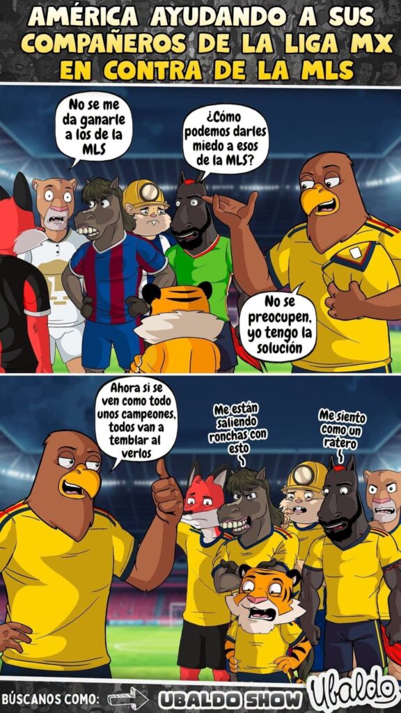AMÉRICA AYUDANDO A SUS COMPAÑEROS DE LA LIGA MX EN CONTRA DE LA MLS