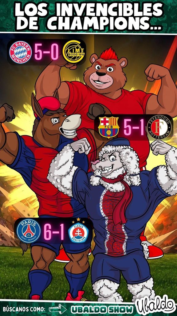 😳🏆🔥 ¡LOS “INVENCIBLES” DE LA CHAMPIONS YA EMPEZARON A DAR MIEDO!