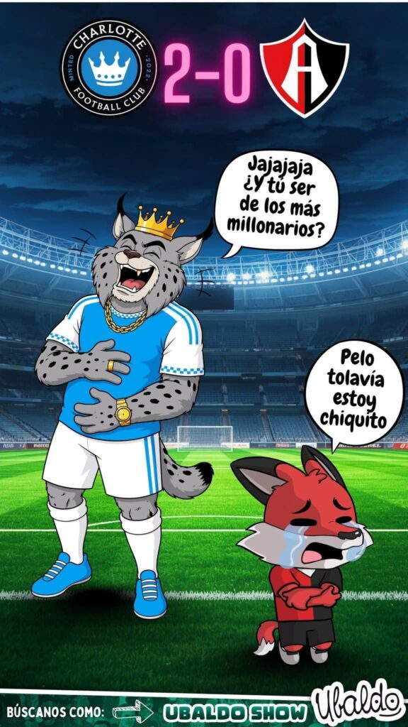🚨🦊 ¡CHARLOTTE APAGA AL ATLAS Y LO DEJA FUERA! 😭⚽