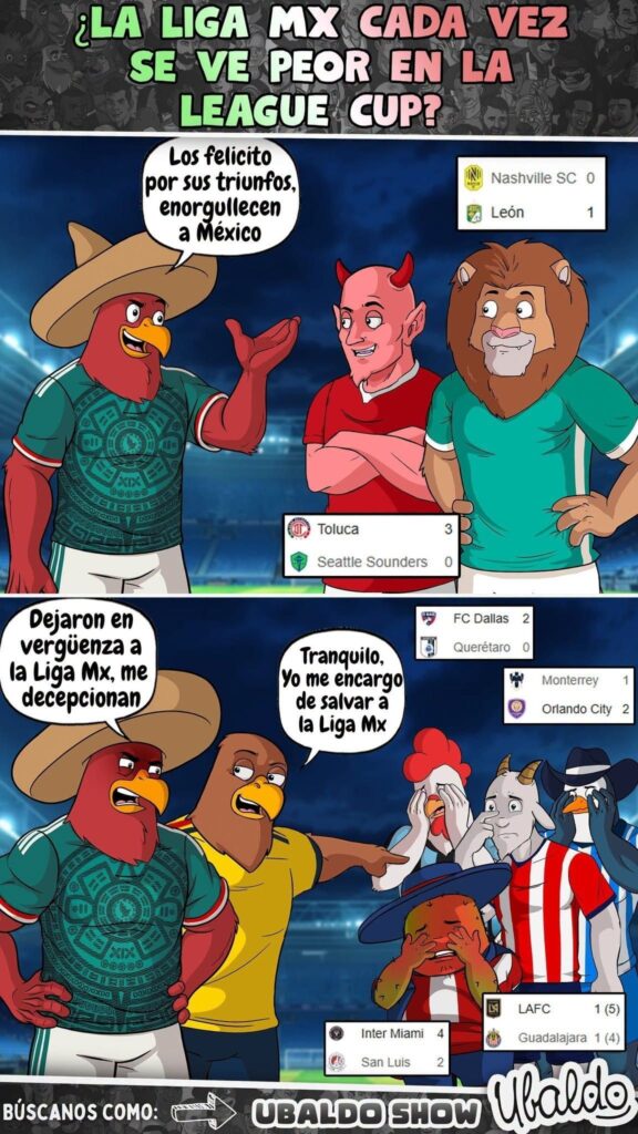 ¿LA LIGA MX CADA VEZ SE VE PEOR EN LA LEAGUE CUP?