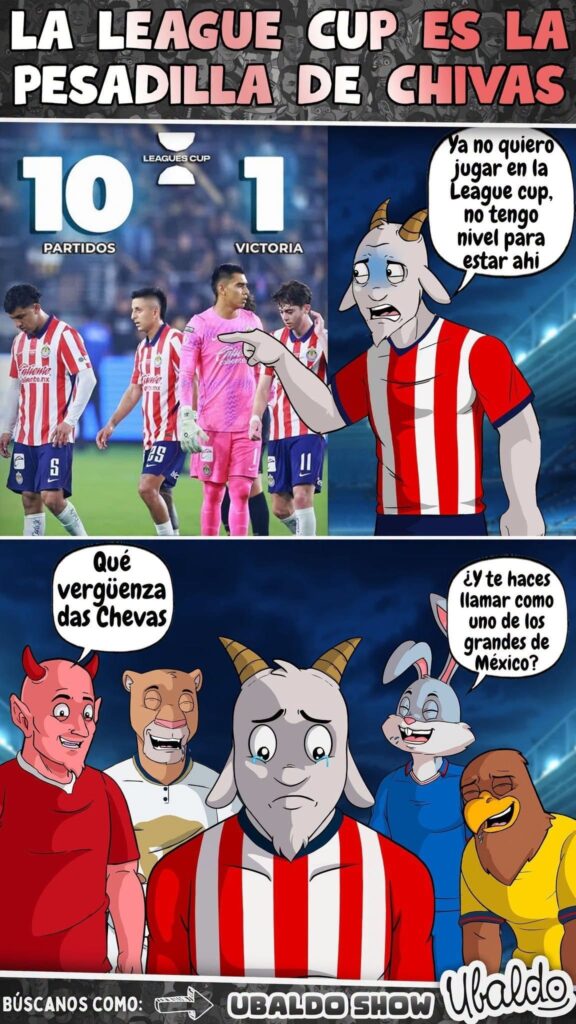 🐐💥 ¡CHIVAS Y LA LEAGUES CUP: UNA HISTORIA DE TERROR! 😱