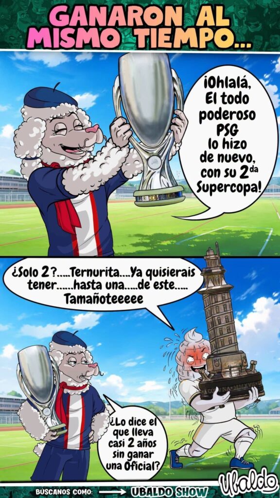 😂🏆 ¡EL TAMAÑO SÍ IMPORTA… DICE EL MADRID!