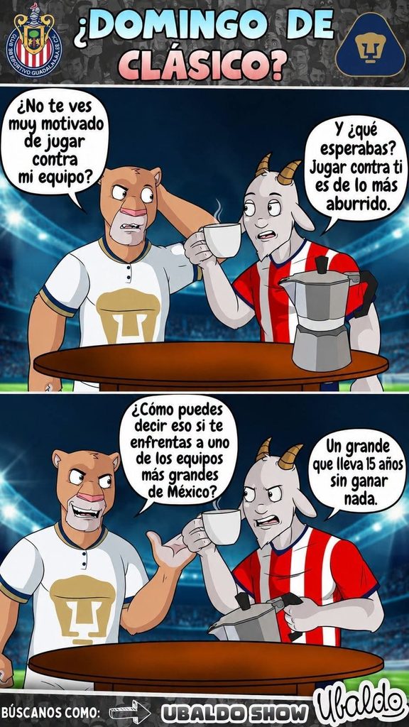 😂🐐🐾 ¡DOMINGO DE “CLÁSICO”… Y YA EMPEZARON LOS CARIÑITOS! 🔥