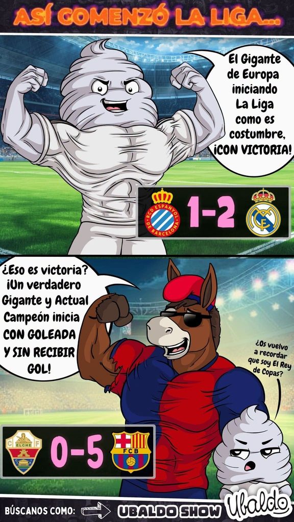 🇪🇸🔥 ¡BARÇA ARRASA Y EL MADRID SUFRE EN SU DEBUT!
