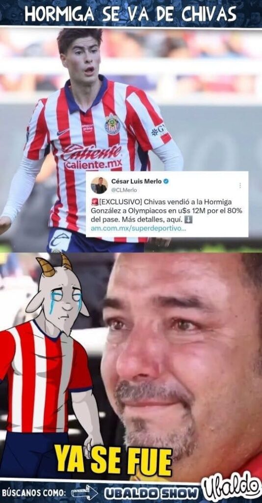 ¡LA HORMIGA DEJA CHIVAS Y SE VA A EUROPA! 👋🏻🐜🇬🇷