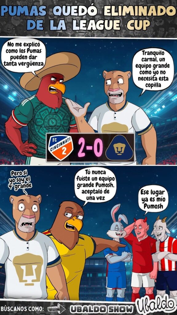 😱🐾 ¡PUMAS HACE EL RIDÍCULO EN LA LEAGUES CUP! ¡QUÉ VERGÜENZA!