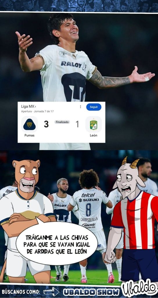 🐾🔥 ¡SIGUEN LAS CHIVAS! PUMAS YA AFILÓ LAS GARRAS 👊🏻😈