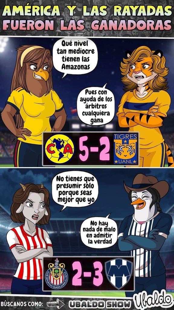 🔥⚽💥 ¡AMÉRICA Y RAYADAS REPARTIERON MADRAZOS EN LA JORNADA 7!